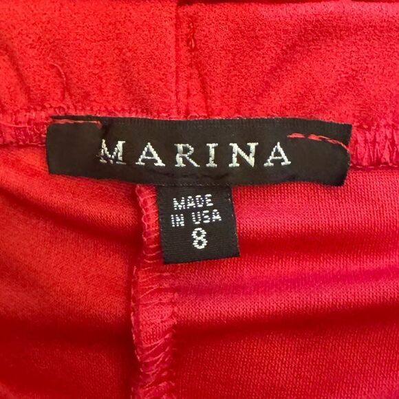 Marina Pink stretch Dress size 8 - Picture 3 of 5